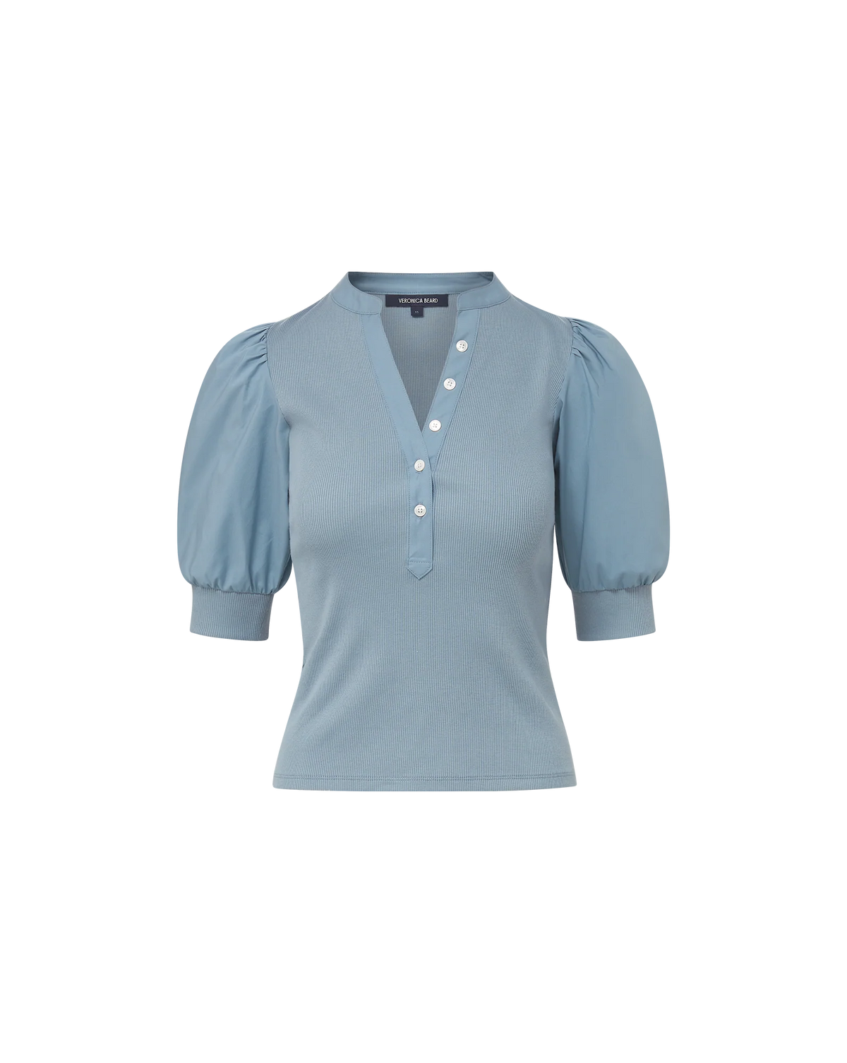 Coralee Puff-Sleeve Top