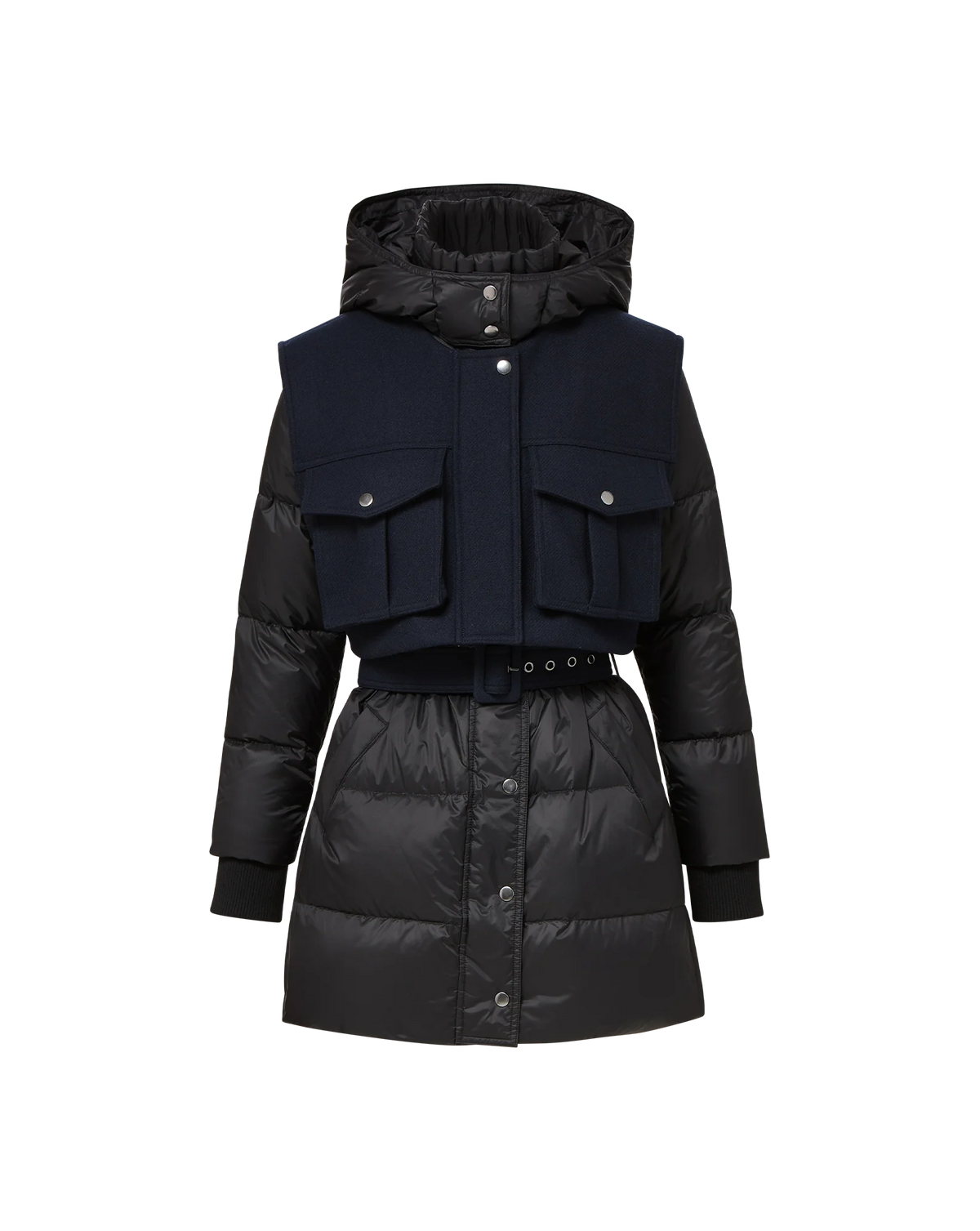 Jarvis Layered Puffer Coat