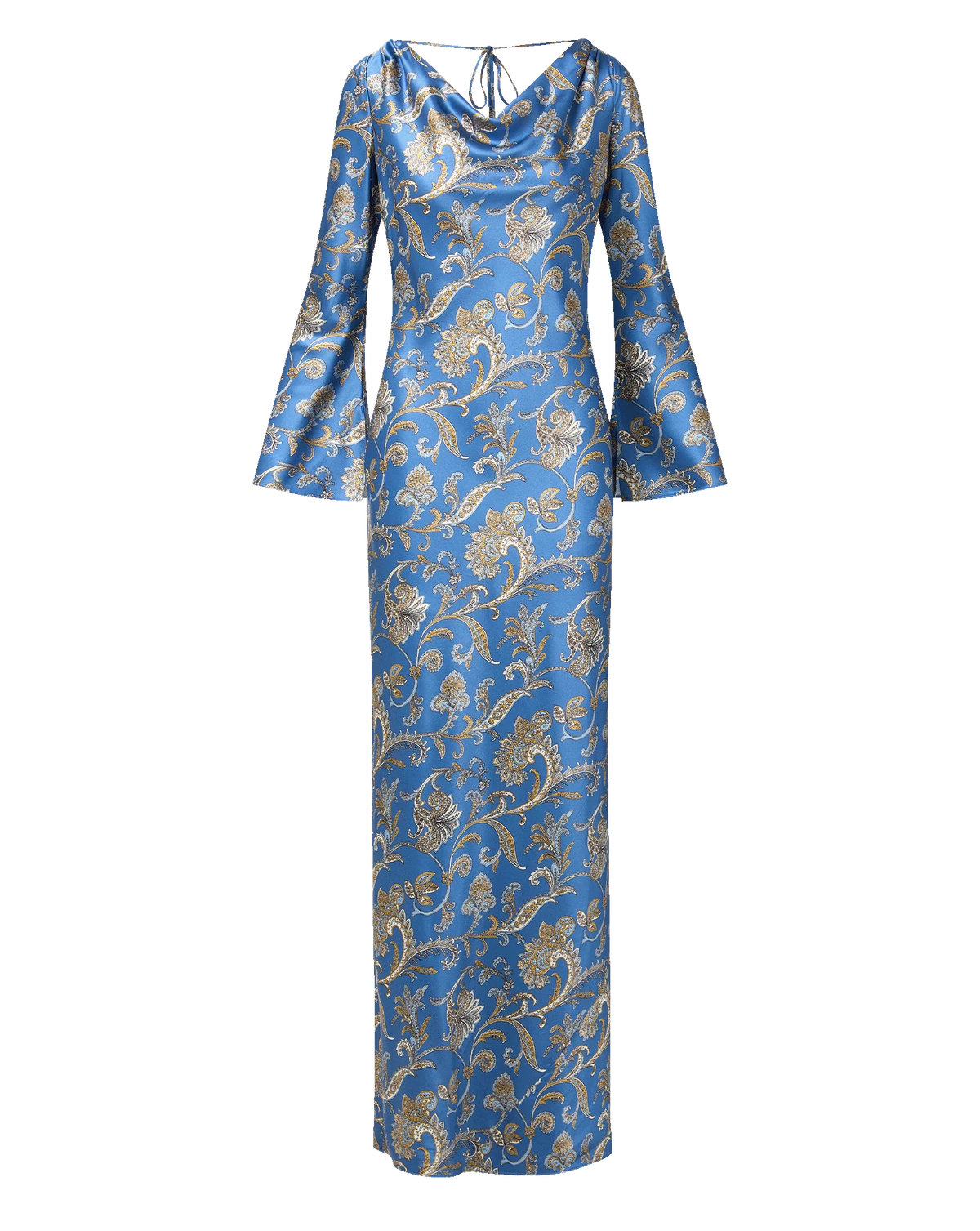 Ember Silk-Blend Maxi Dress