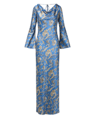Ember Silk-Blend Maxi Dress