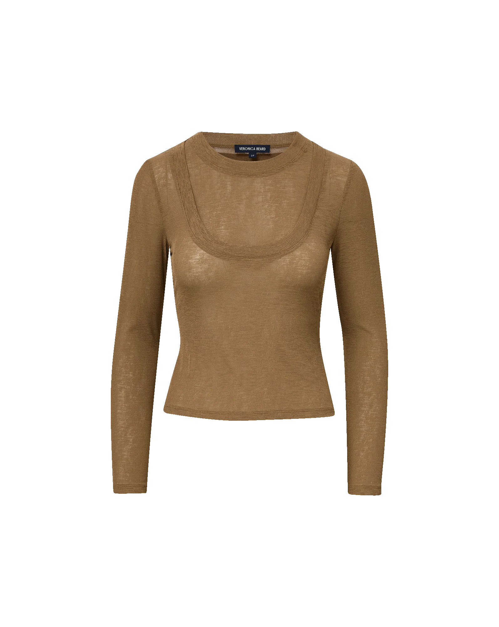 Neita Ribbed Crewneck Top