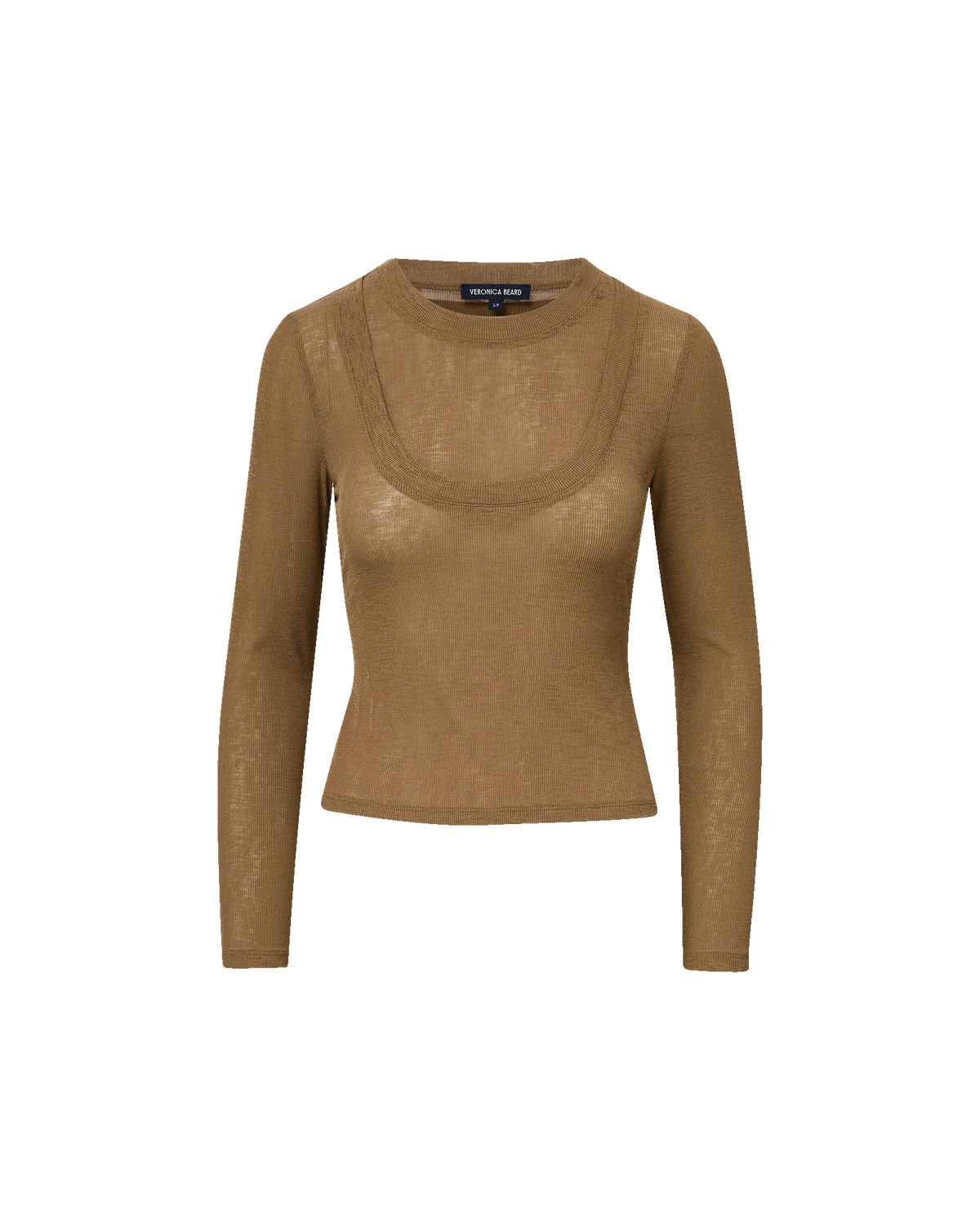Neita Ribbed Crewneck Top