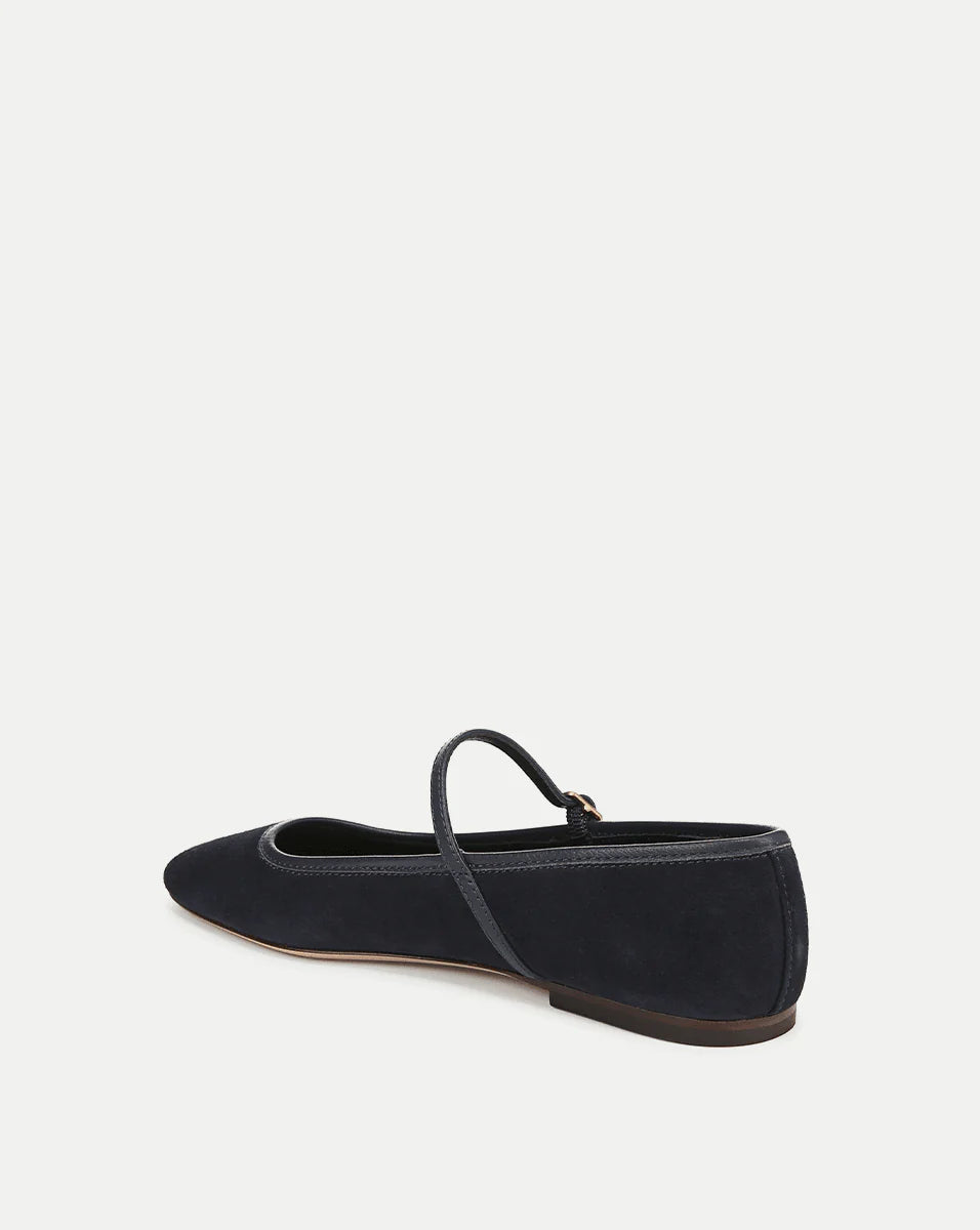 Ellie Suede Flat