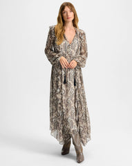 Lilith Silk Maxi Dress