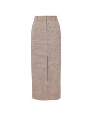 Maxine Plaid Midi Skirt