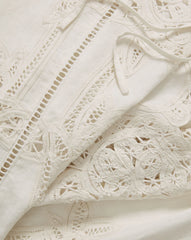 Daisy Wide-Leg Eyelet Pant
