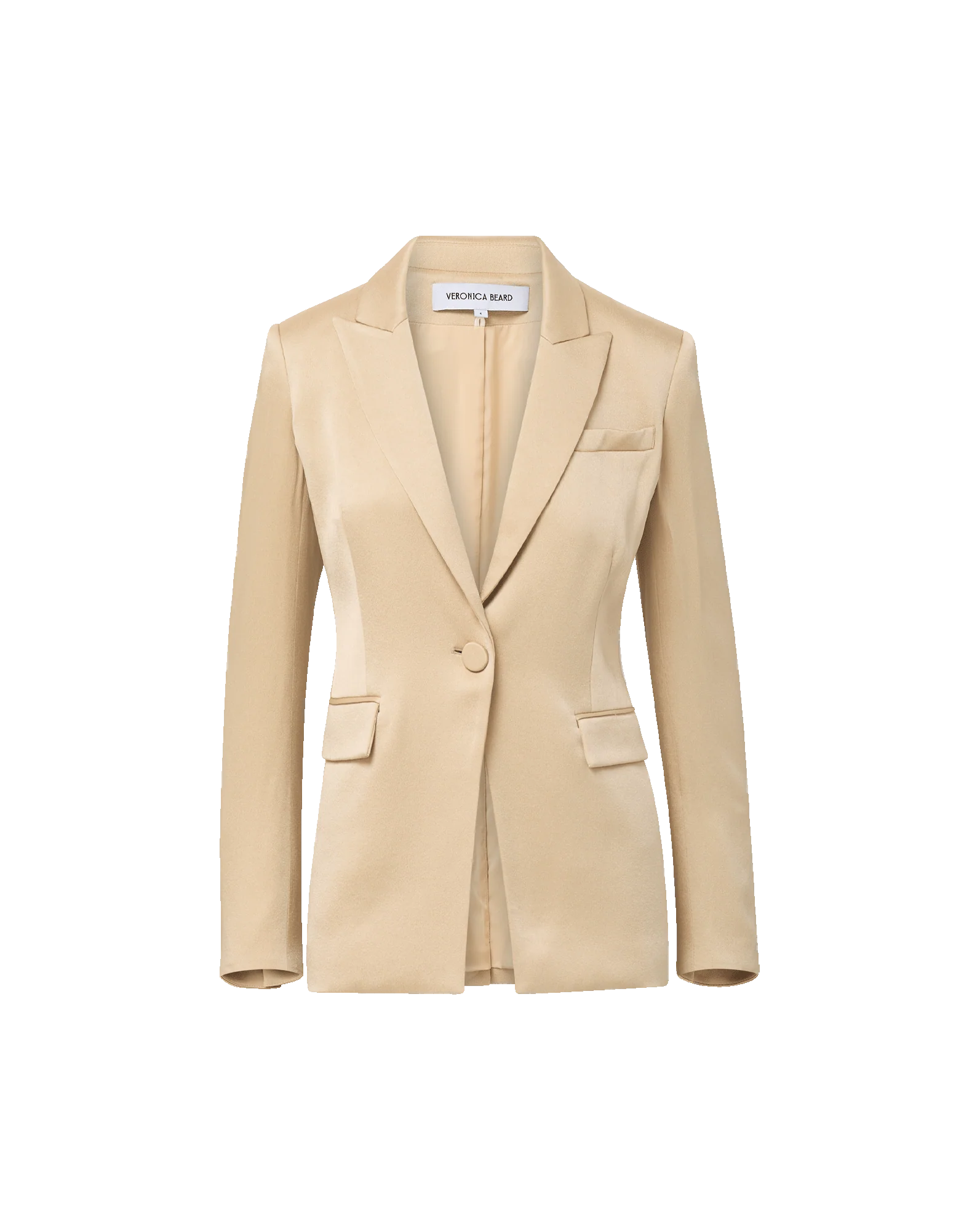 Long and Lean Satin Dickey Jacket