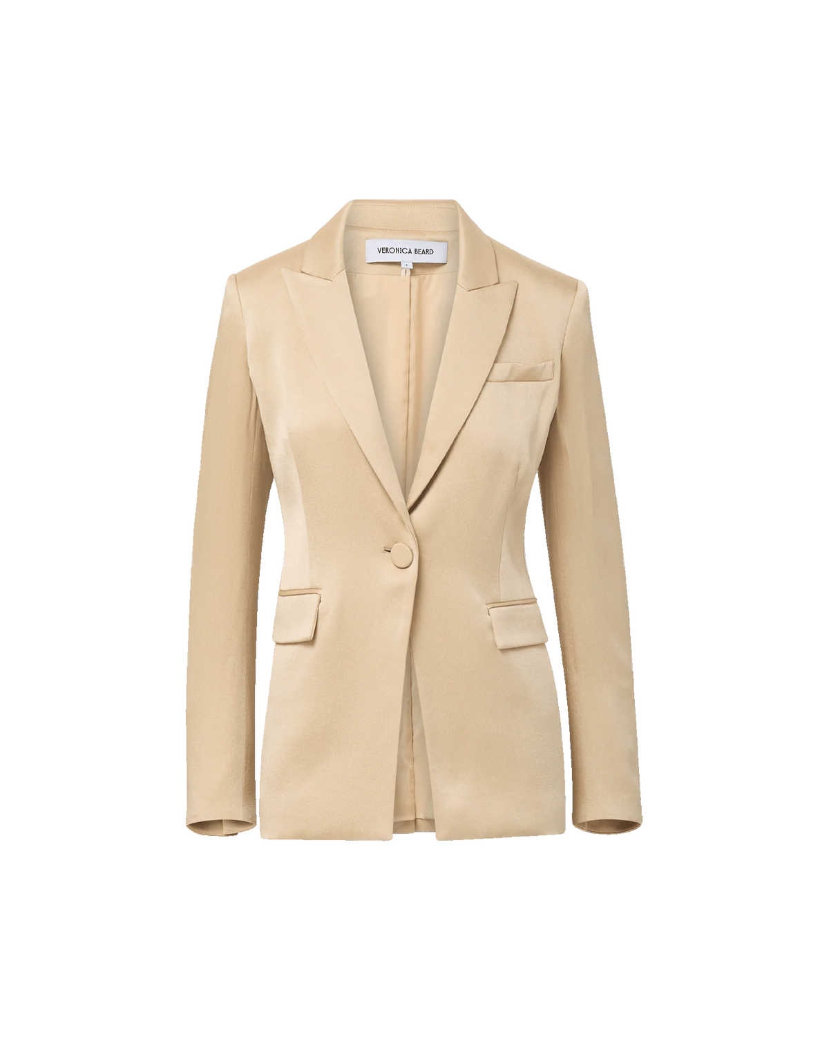 Long and Lean Satin Dickey Jacket
