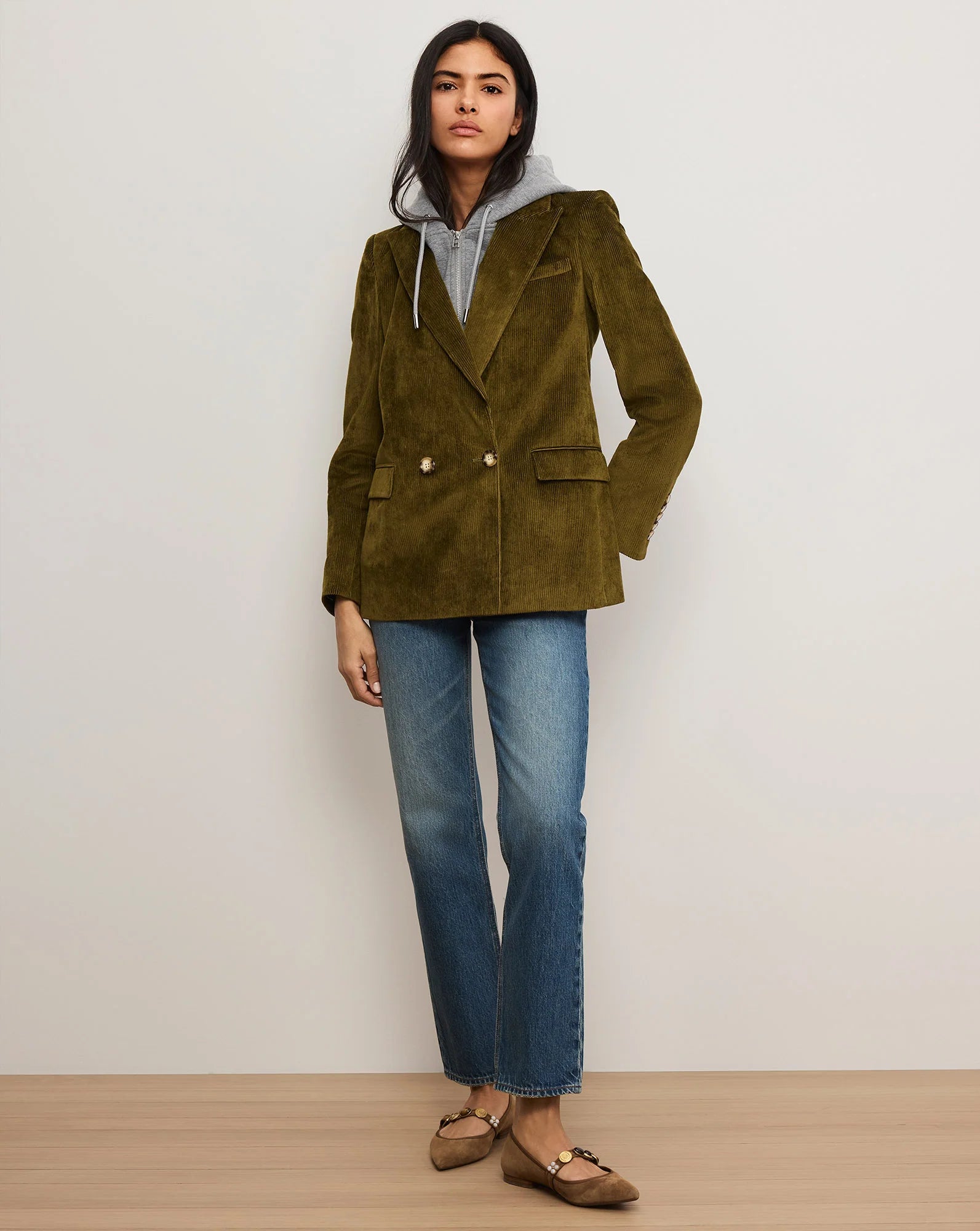 Sevyn Corduroy Dickey Jacket
