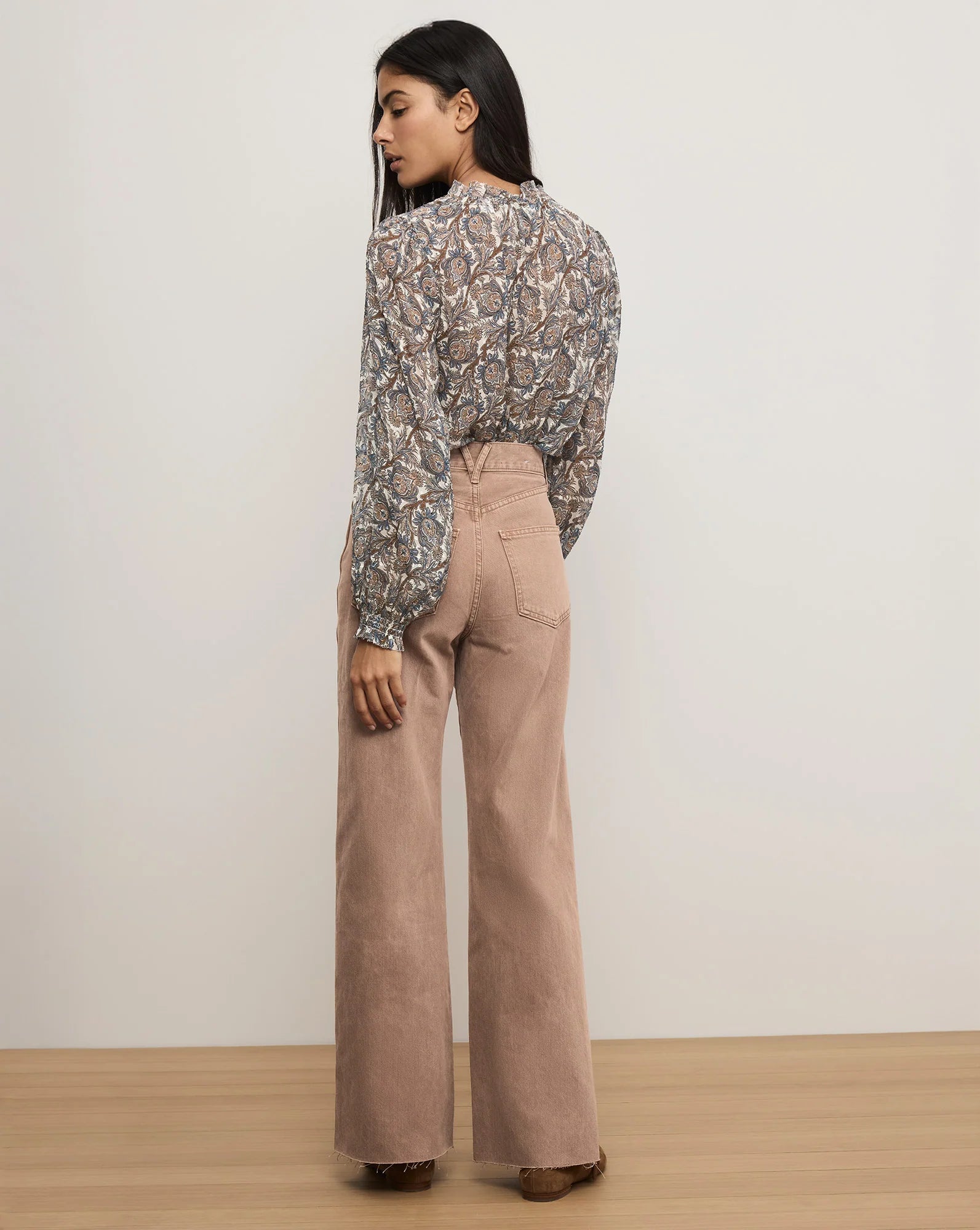 Hickory Silk Blouse