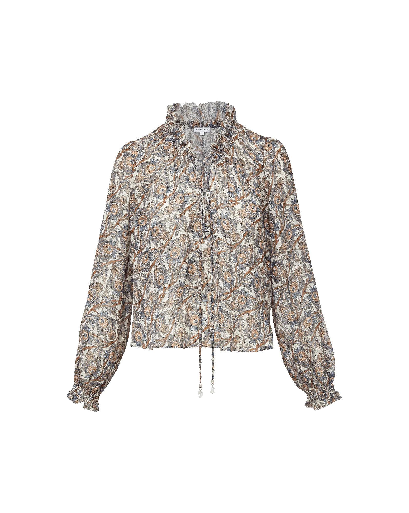 Hickory Silk Blouse