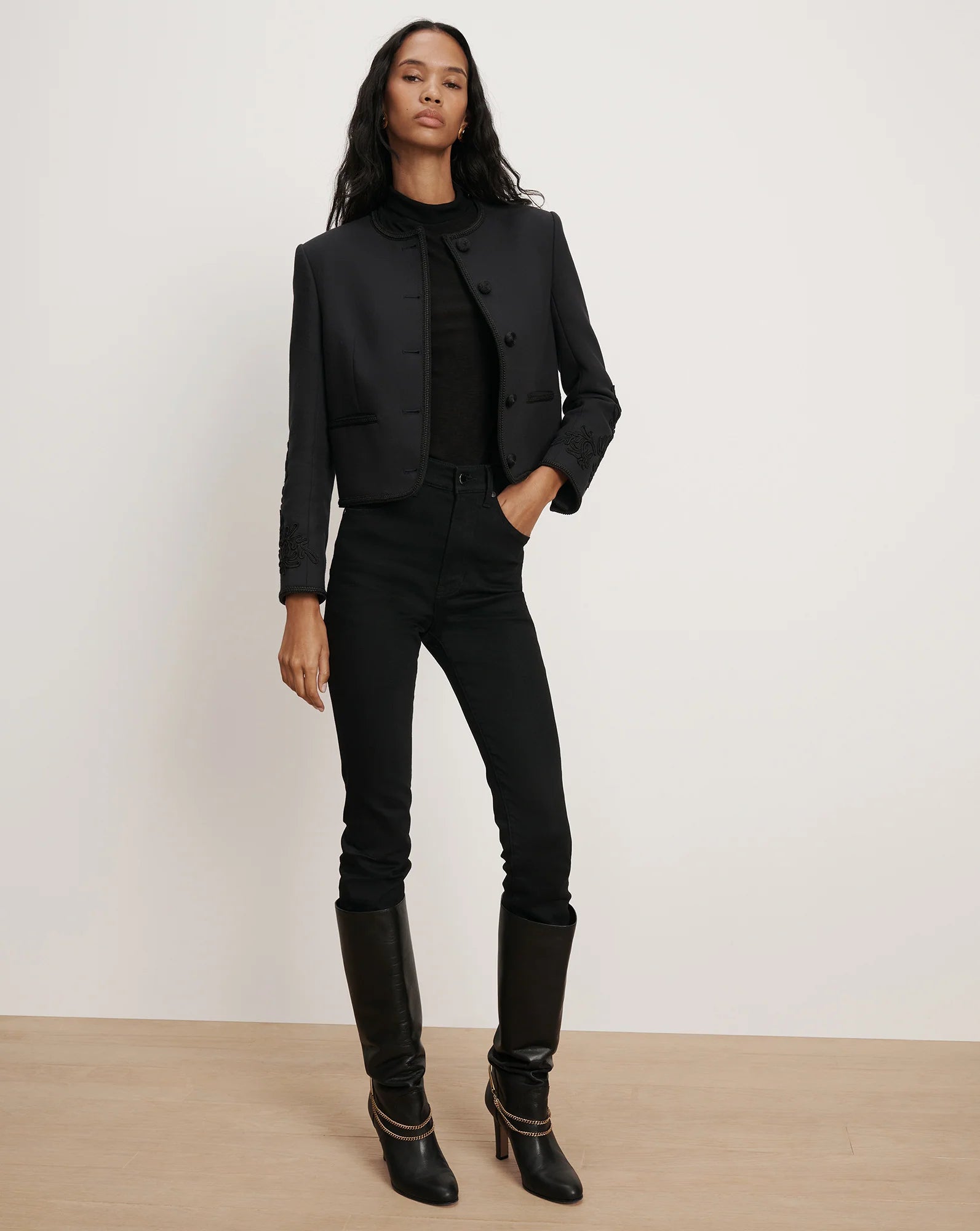 Latrell Embroidered Jacket