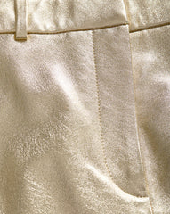 Maxine Leather Midi Skirt