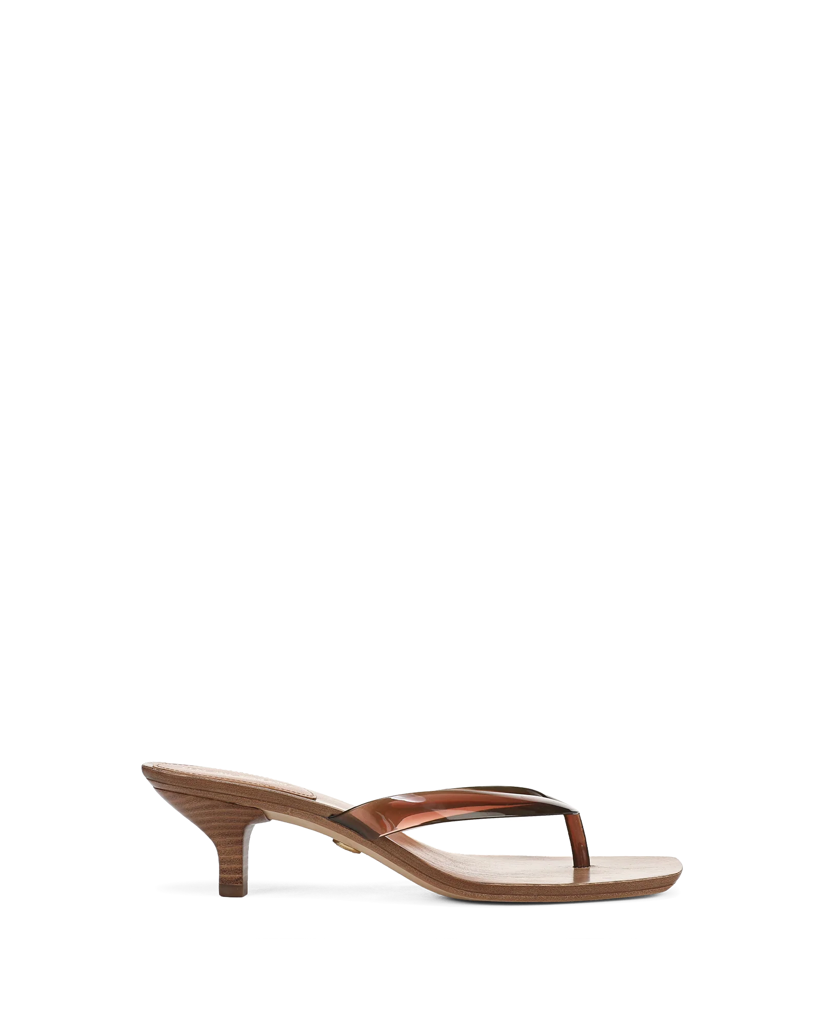 Clea Jelly Kitten-Heel Sandal