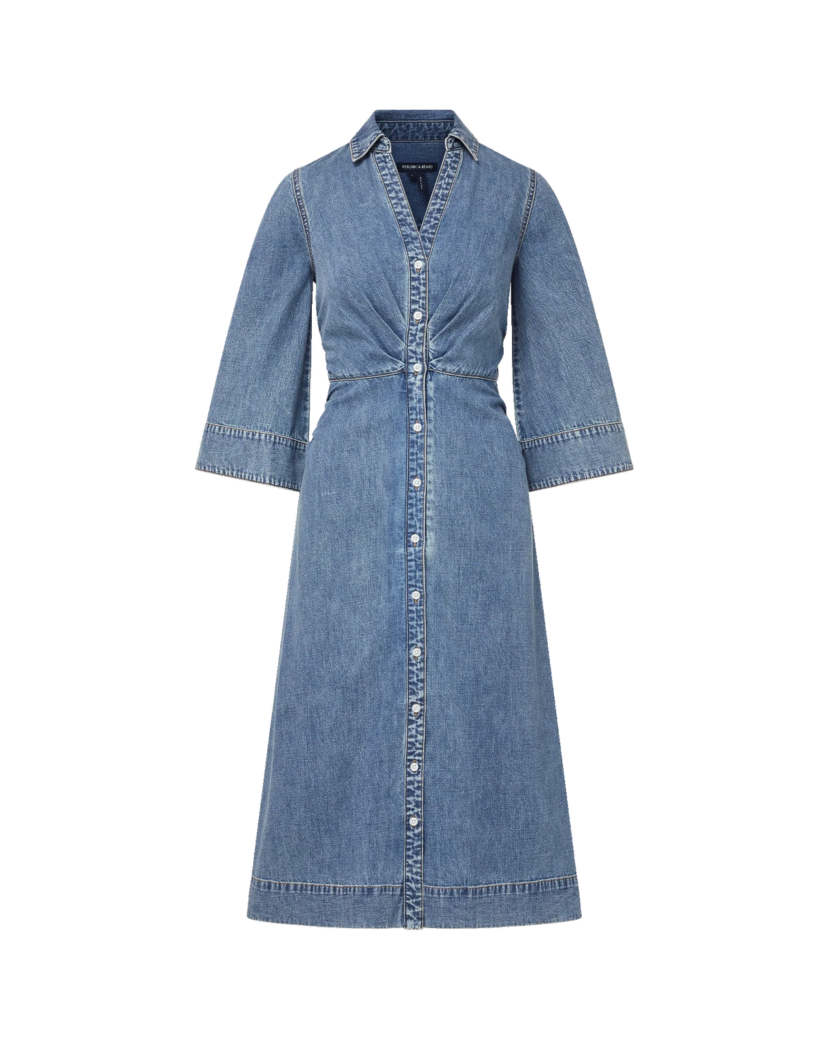 Haydon Denim Midi Shirtdress
