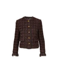 Audrina Metallic Tweed Jacket