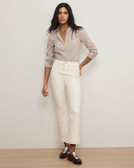 Amelia Striped Button-Down Shirt