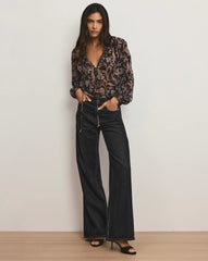 Hickory Paisley Blouse