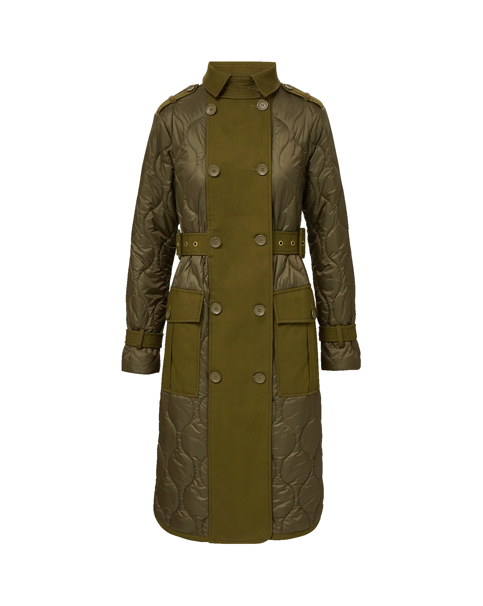 Newberry Puffer Trench Coat