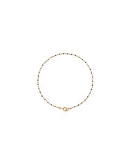 Enamel Bead Chain Anklet