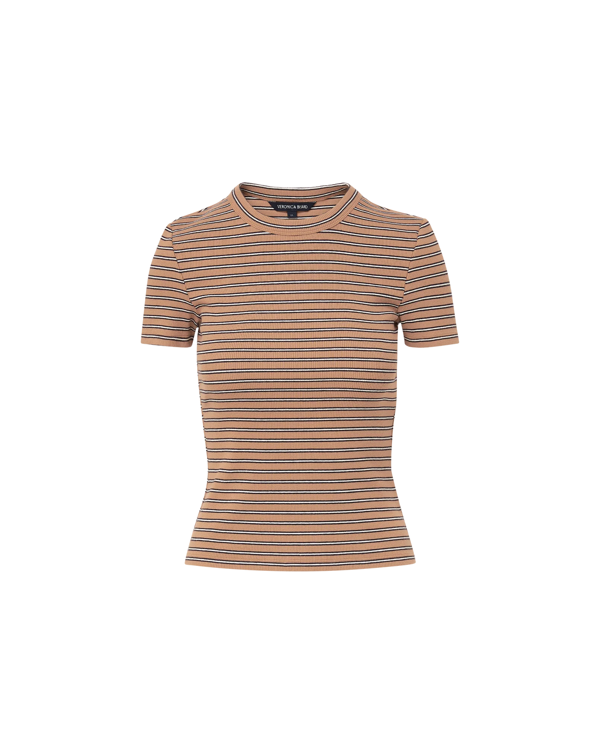Pruitt Striped Ribbed T-Shirt