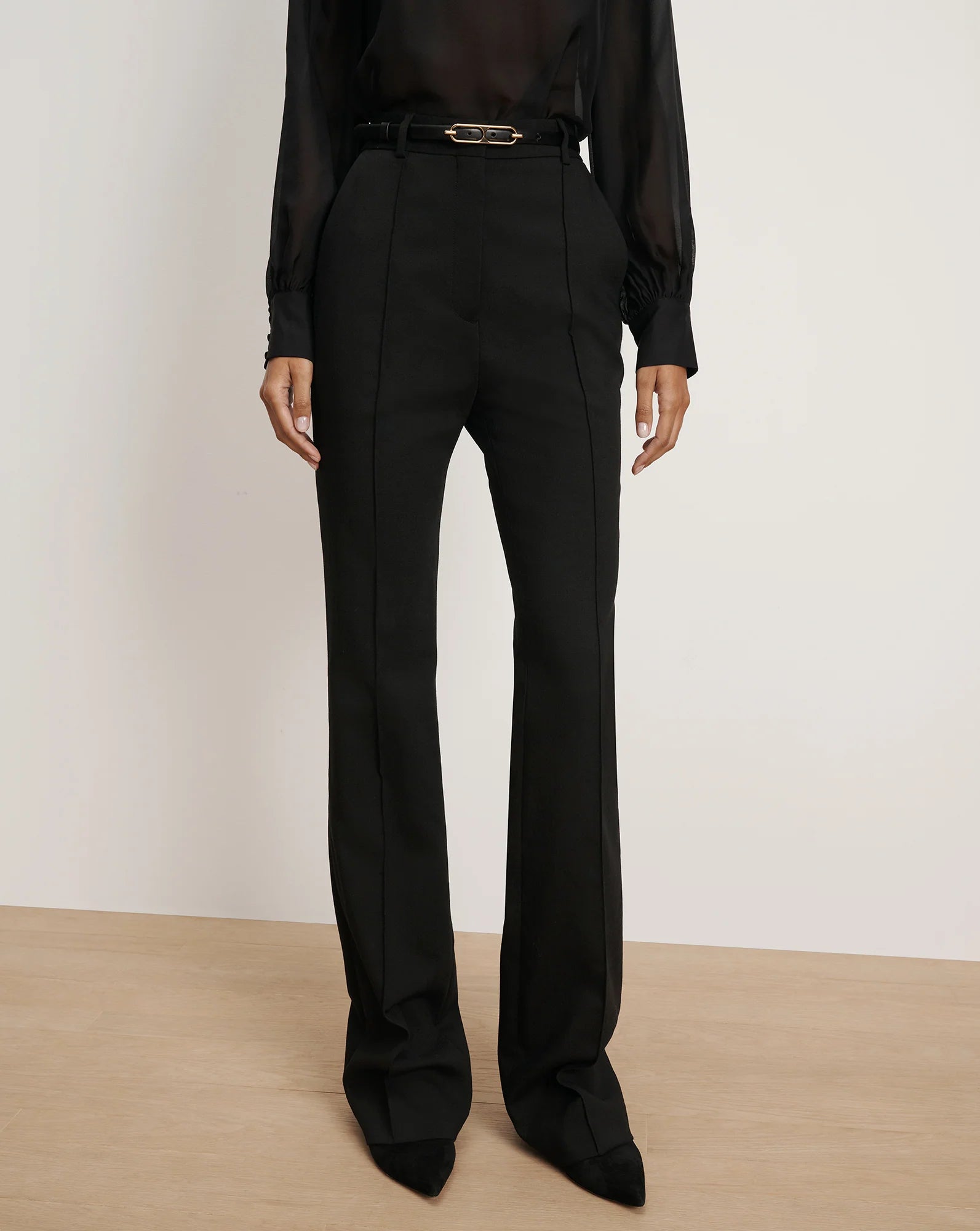 Gracie Belted Flare Pant