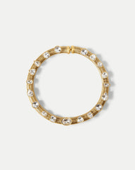 Crystal Tubogas Collar Necklace