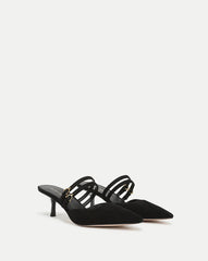 Corrie Kitten-Heel Mule