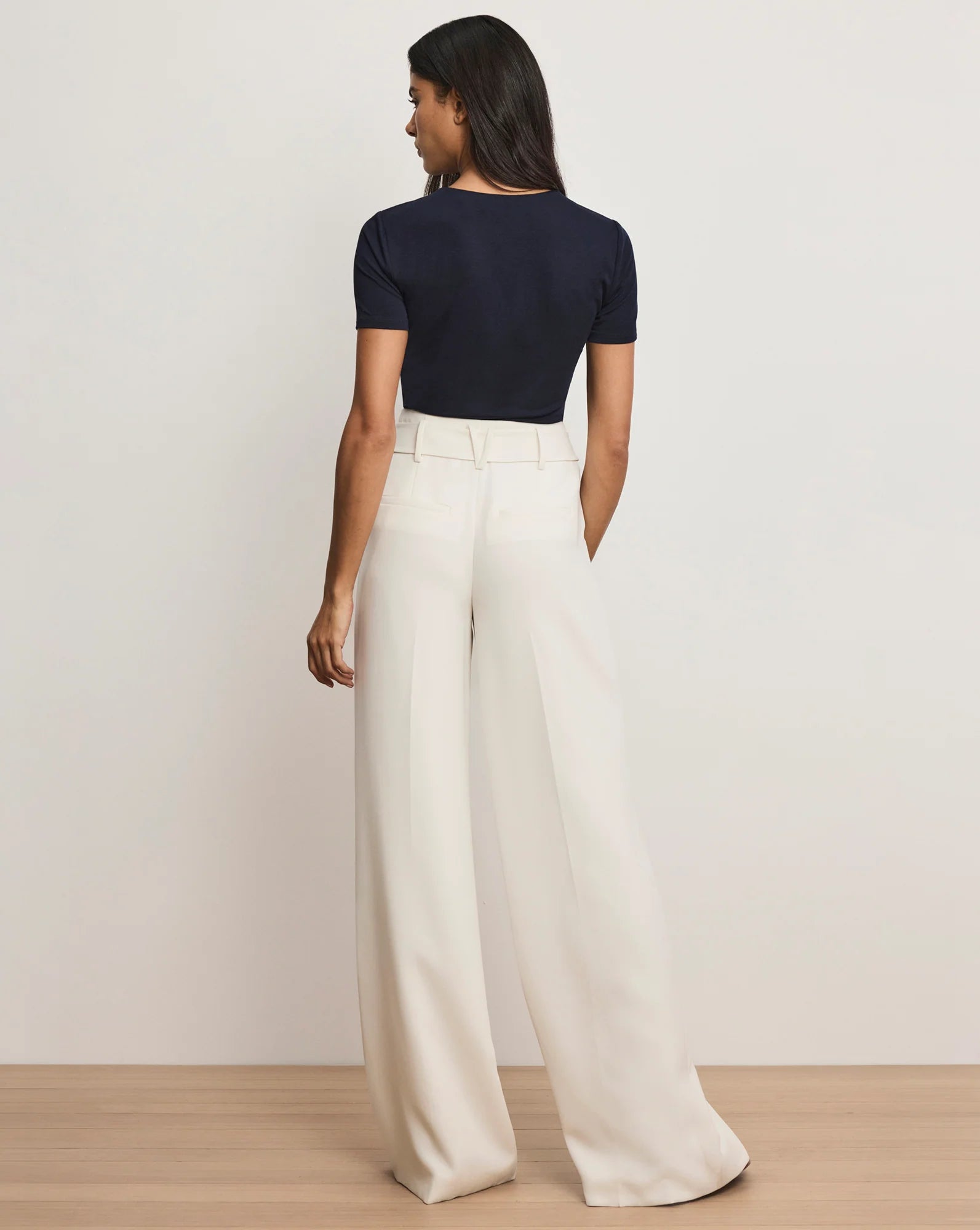 Tai Belted Wide-Leg Pant