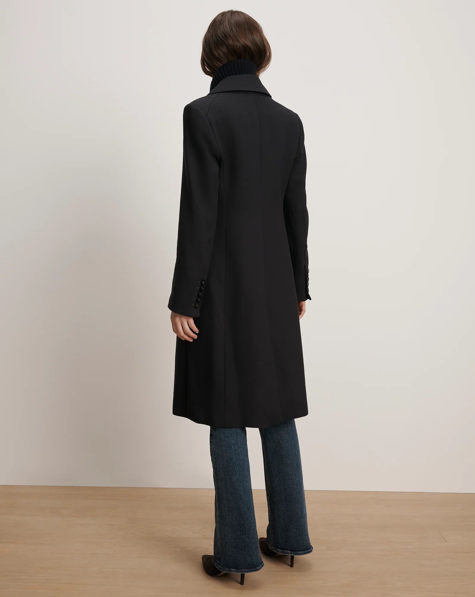 Stryder Double-Breasted Dickey Coat