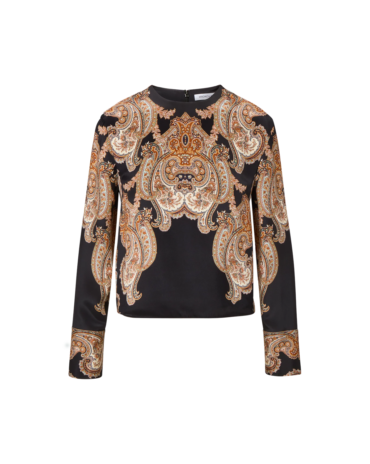 Karisse Paisley Silk Blouse