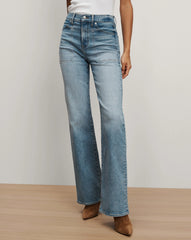 Crosbie Slim Wide-Leg Jean