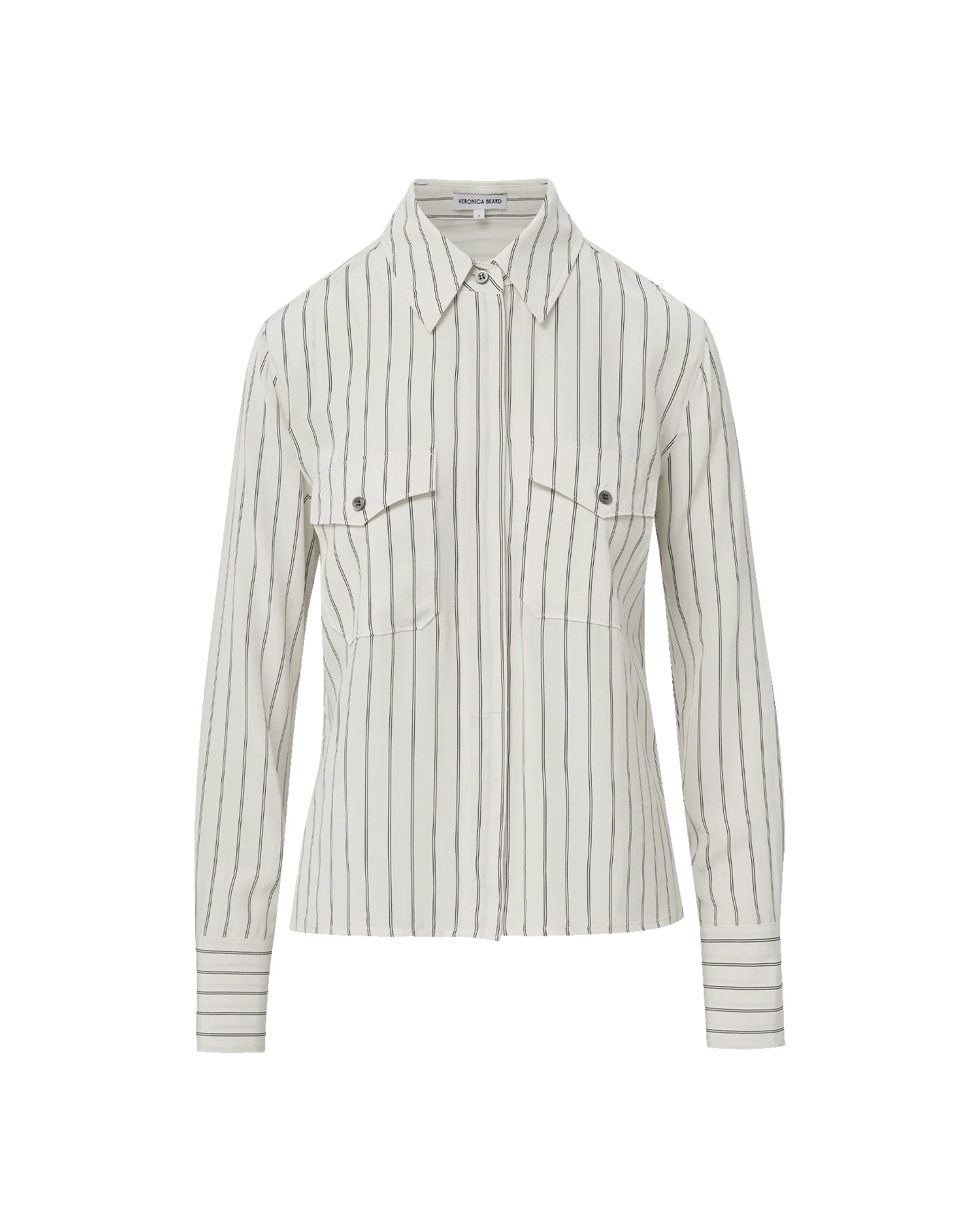 Saku Striped Button-Down Shirt