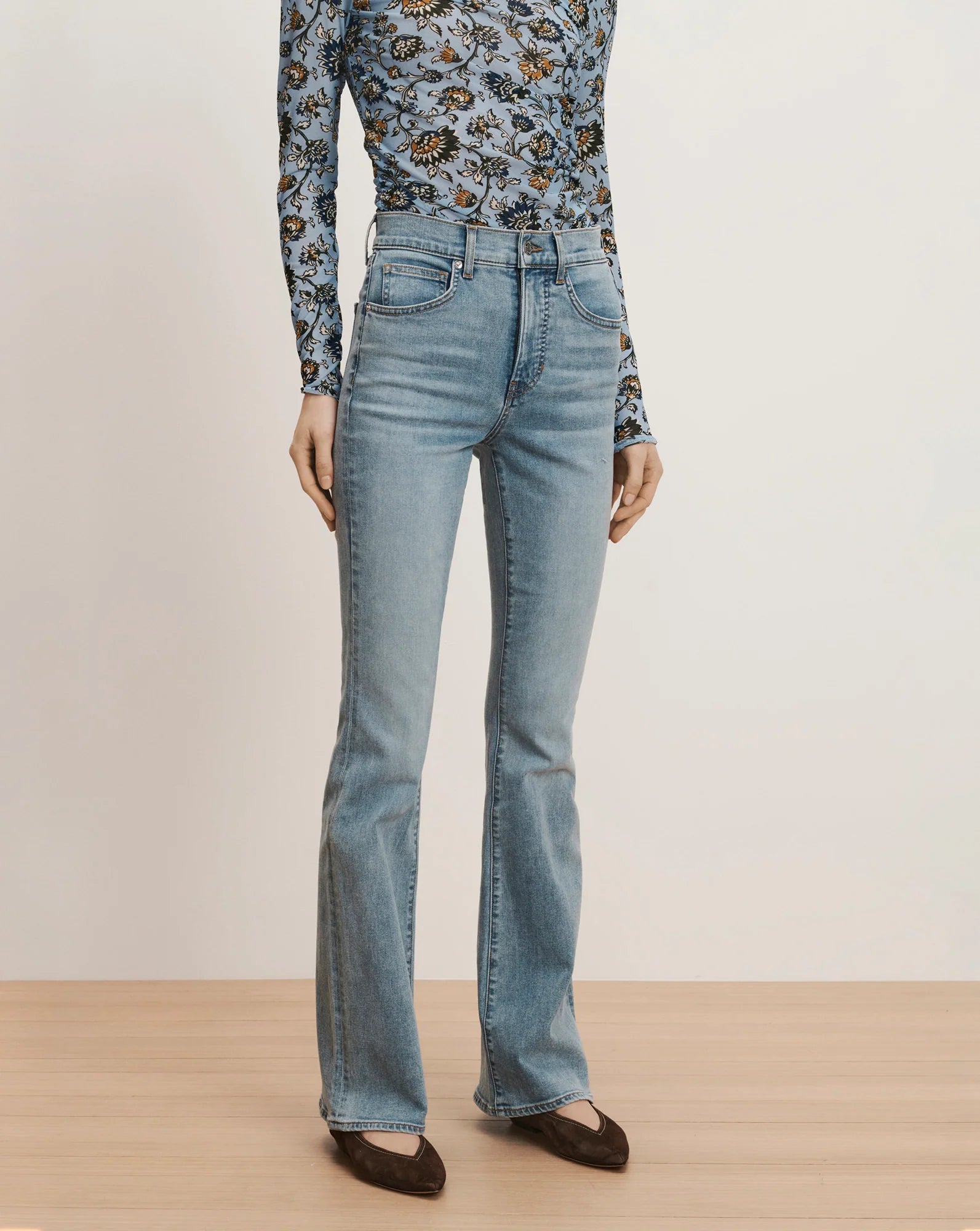 Beverly Skinny-Flare Jean