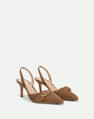 Loralyn Slingback Buckle Heel