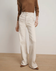 Crosbie Slim Wide-Leg Jean