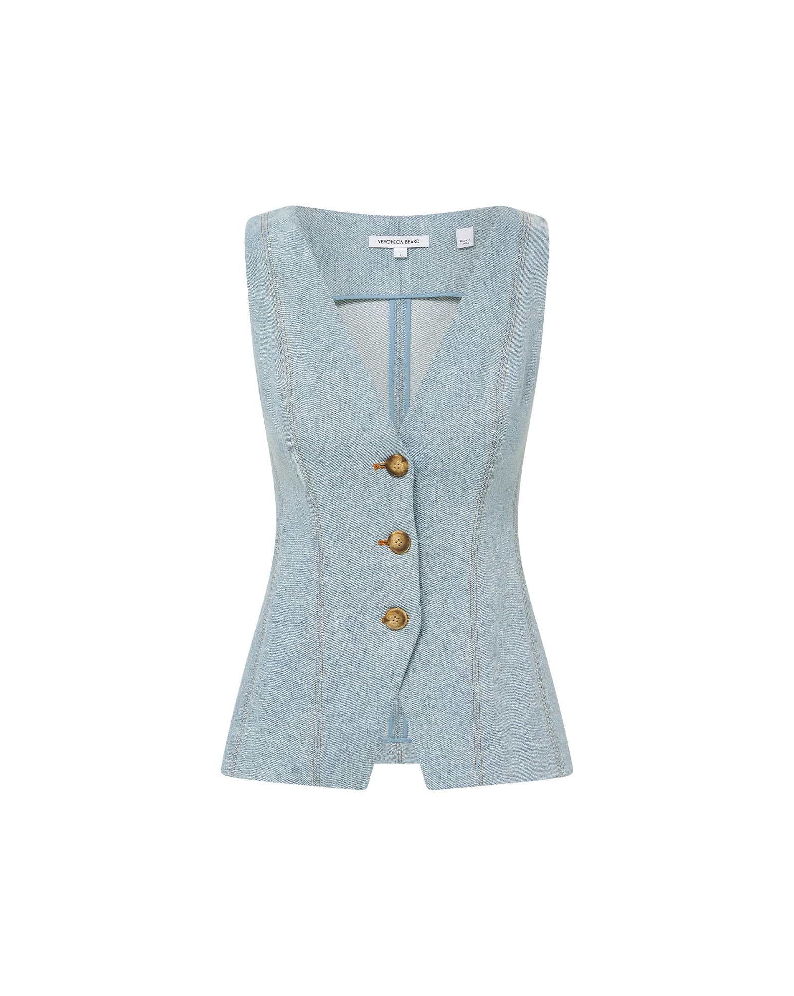 Avalina Denim Vest