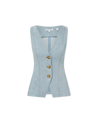Avalina Denim Vest