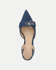 Roxy Denim Slingback Pump