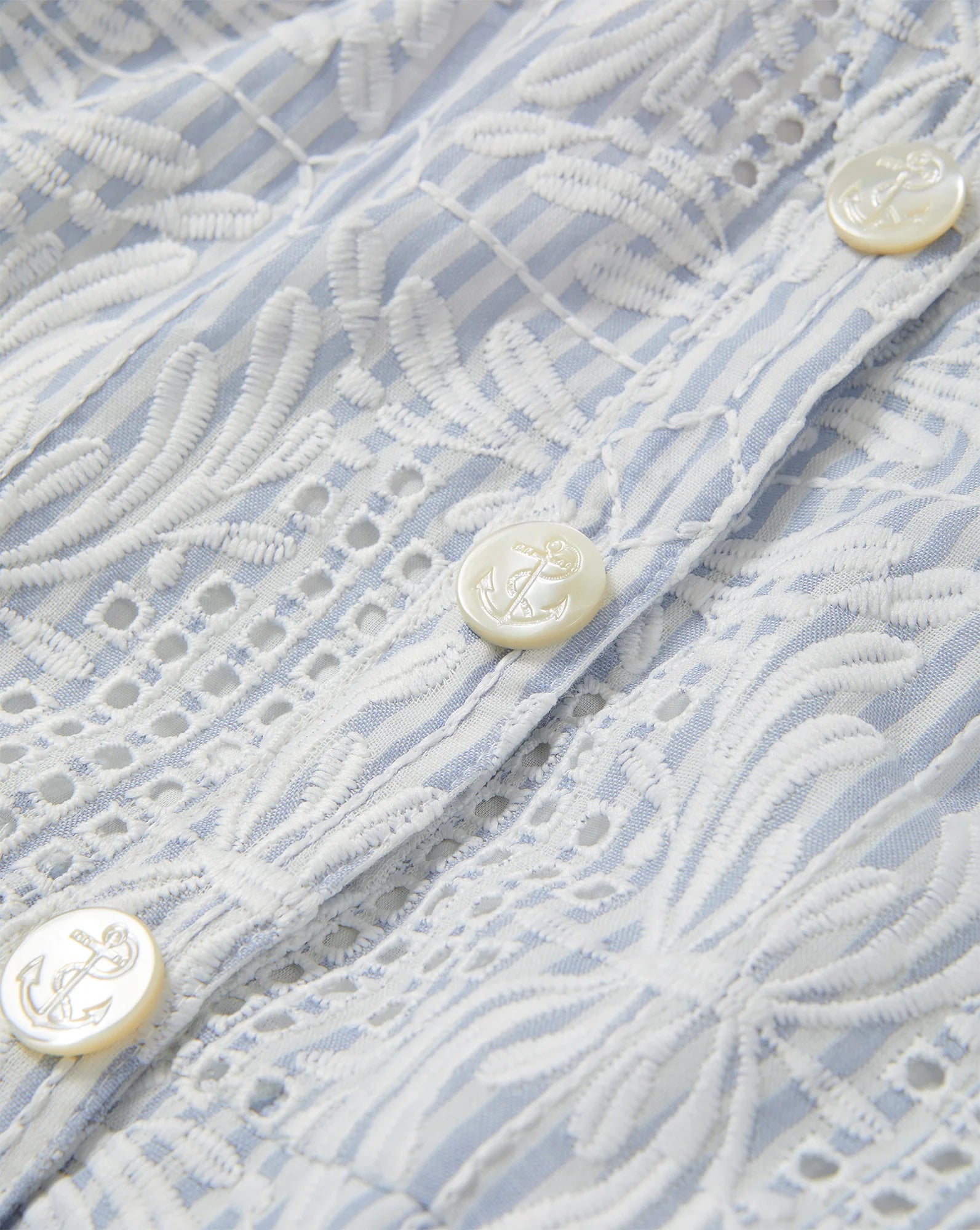 Bobbie Eyelet Mini Dress