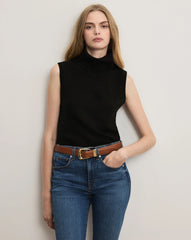 Mazzy Cashmere Sleeveless Sweater