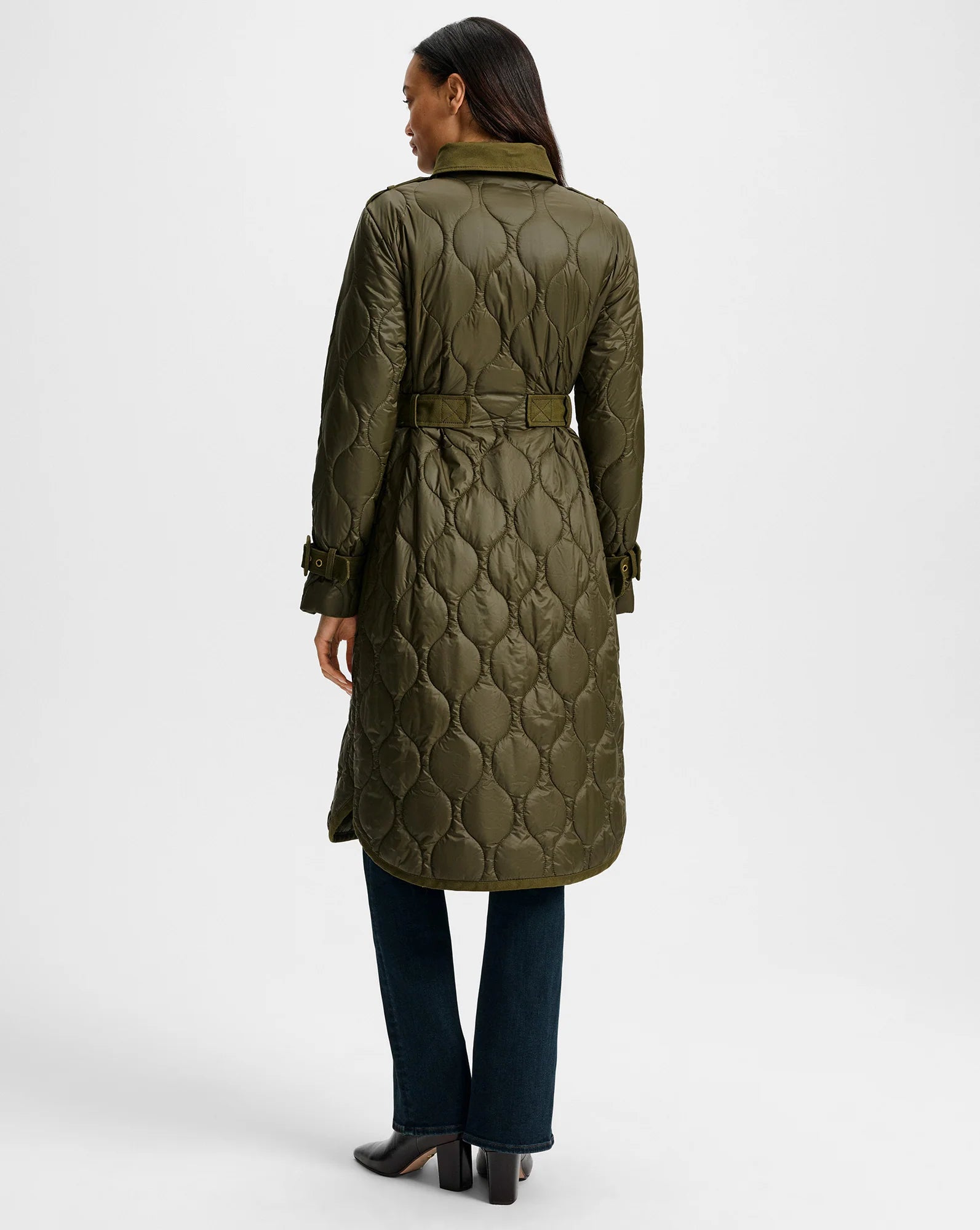 Newberry Puffer Trench Coat