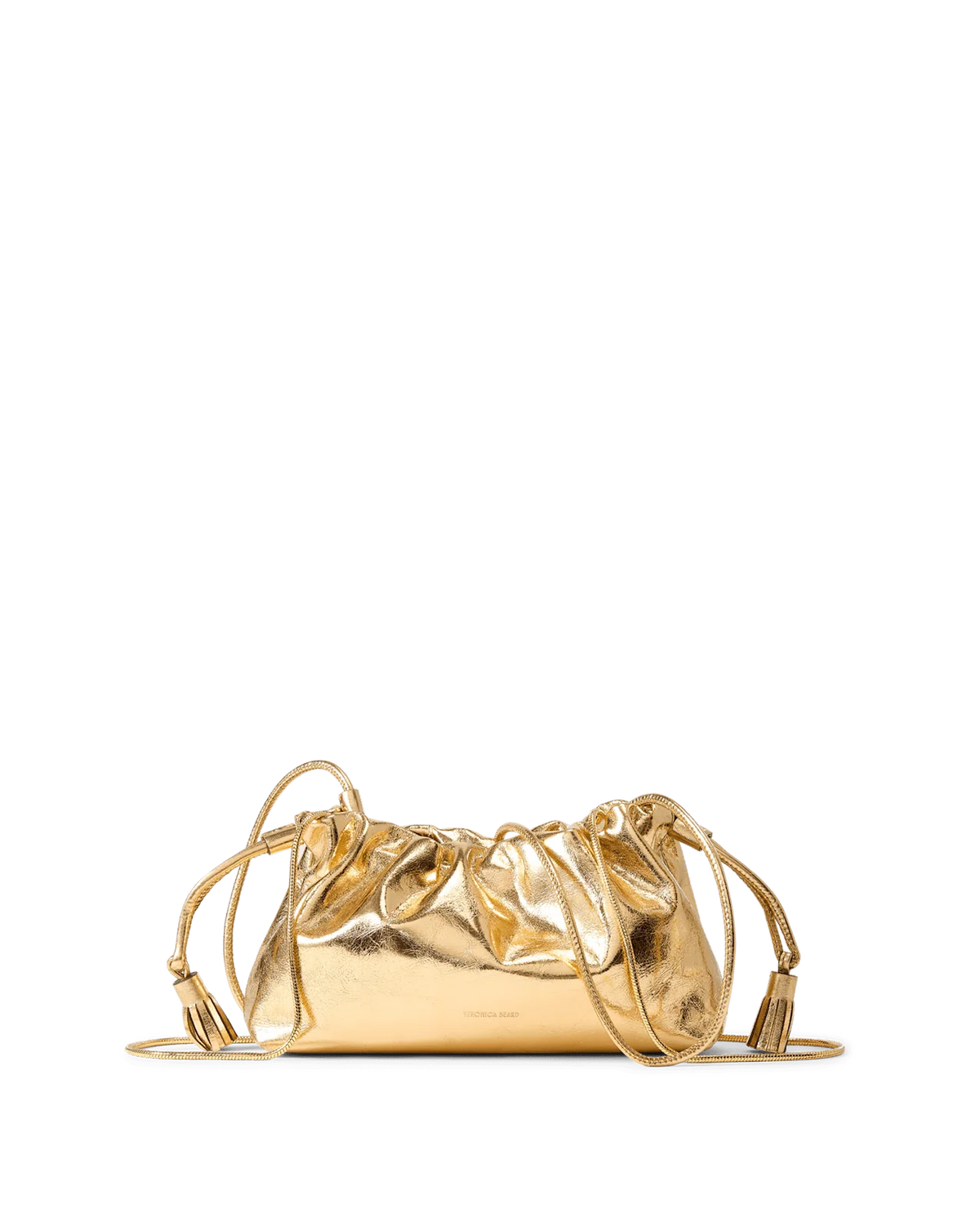 Small Metallic Veronica Beard Stash Bag