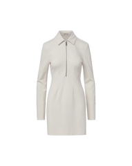 Capelle Half-Zip Mini Dress