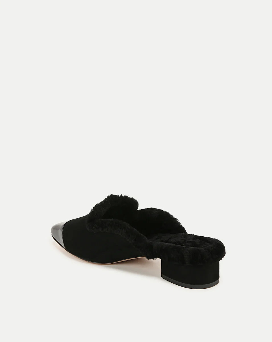 Cecile Shearling Mule
