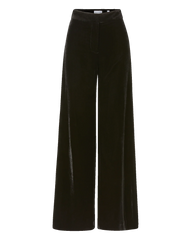 Alex Velvet Wide-Leg Pant