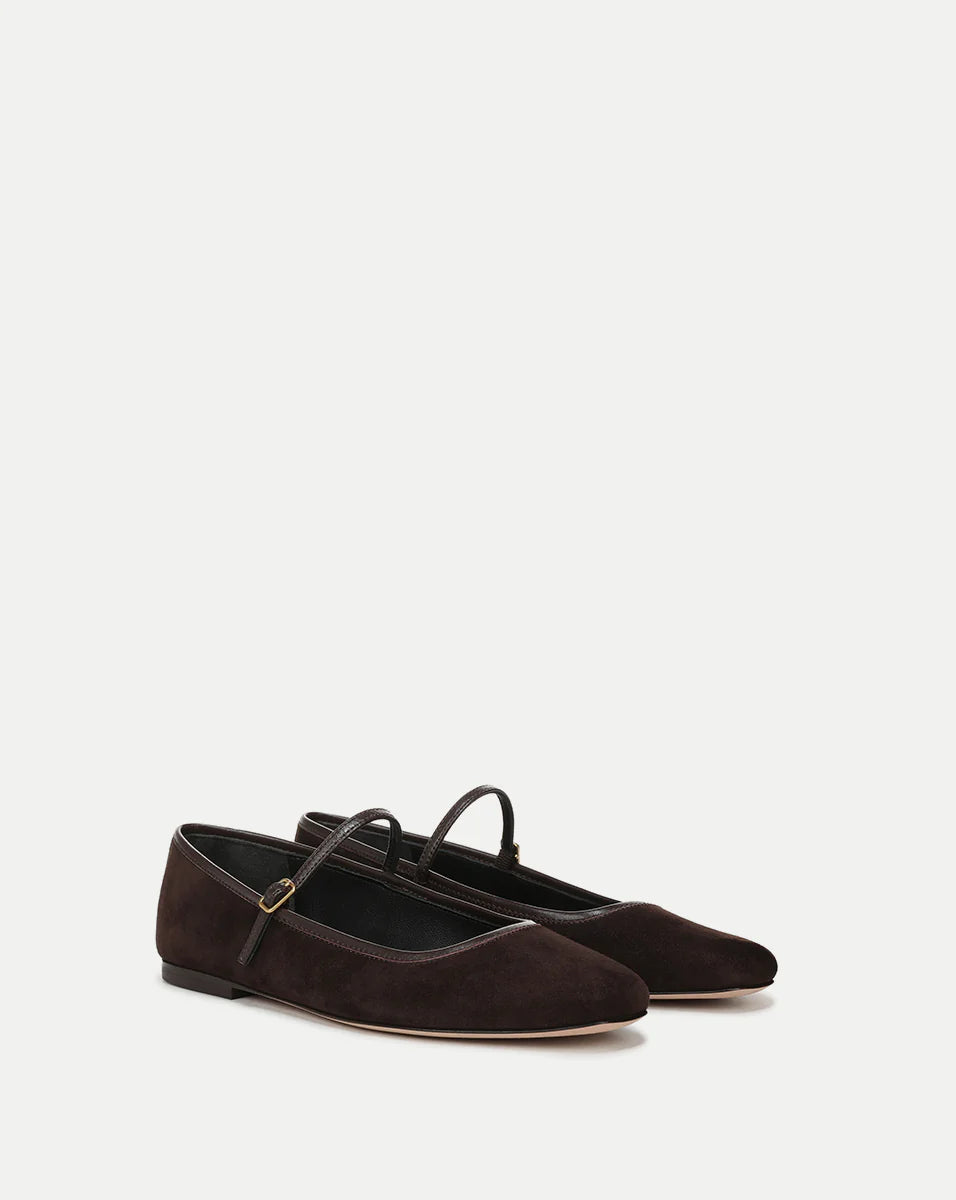 Ellie Suede Flat
