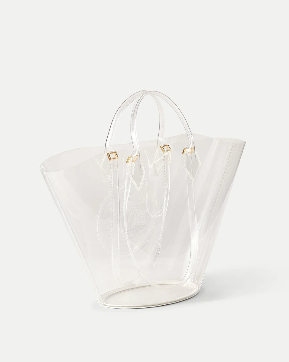 Large Crest Market Tote