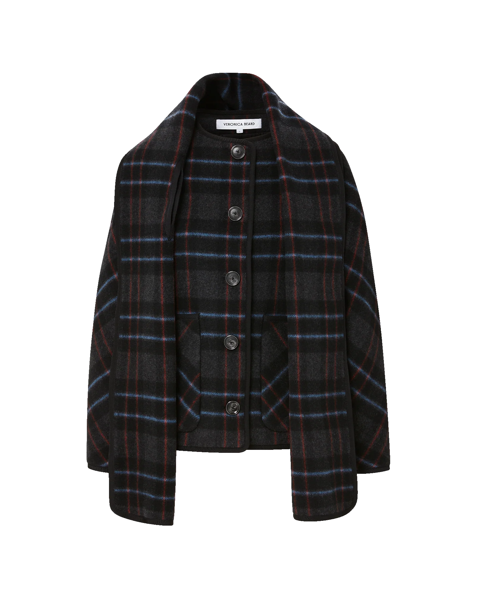 Martine Dickey Scarf Coat