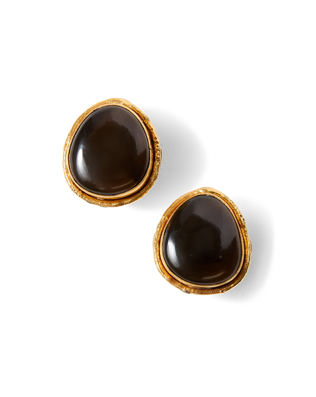 Macaroon Smoky Quartz Earring